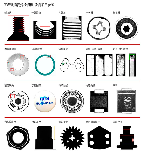 玻璃圓盤(pán)CCD視覺(jué)檢測(cè)機(jī)